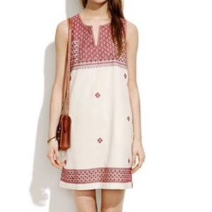 Madewell Stitch Mosaic Shift Dress